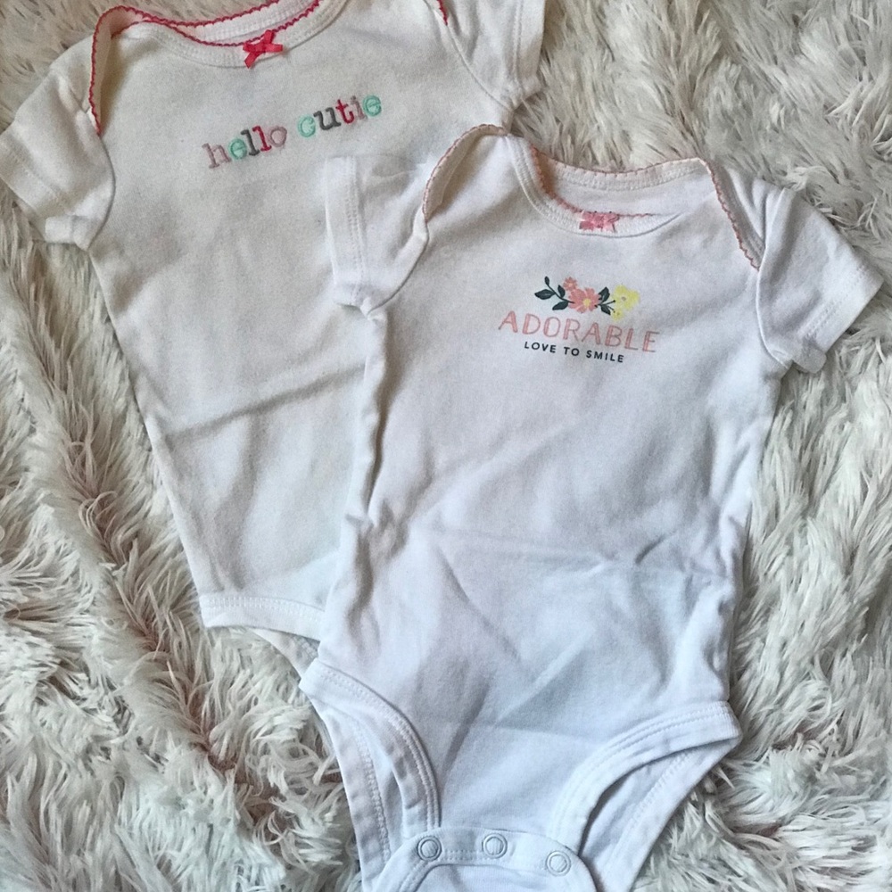 ‘Adorable’ & ‘Hello Cutie’ Bodysuits!
